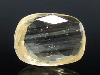 4.52 Ratti Natural yellow sapphire with Govt Lab Certificate-(16650)