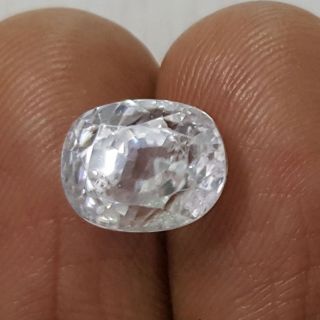 5.80/CT Natural Zircon with Govt. Lab certificate-(3441)